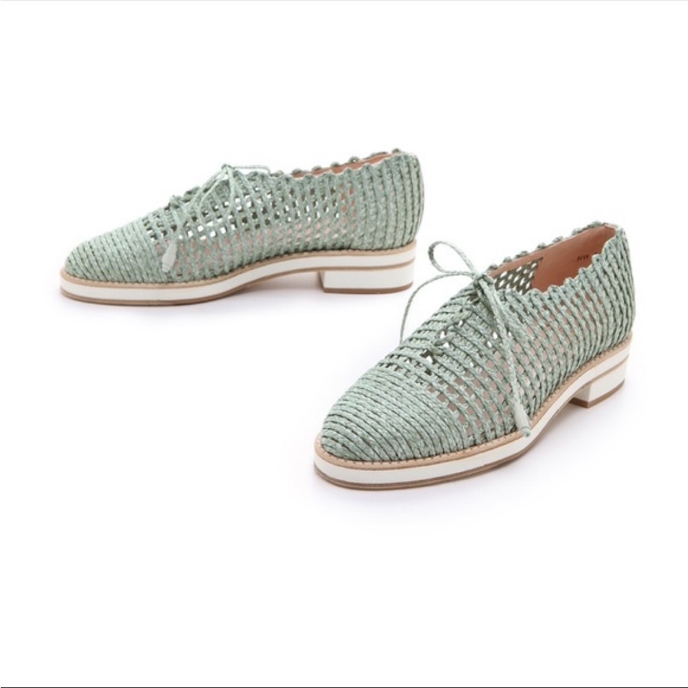 Stuart Weitzman Jazzygirl Woven Twine Oxford